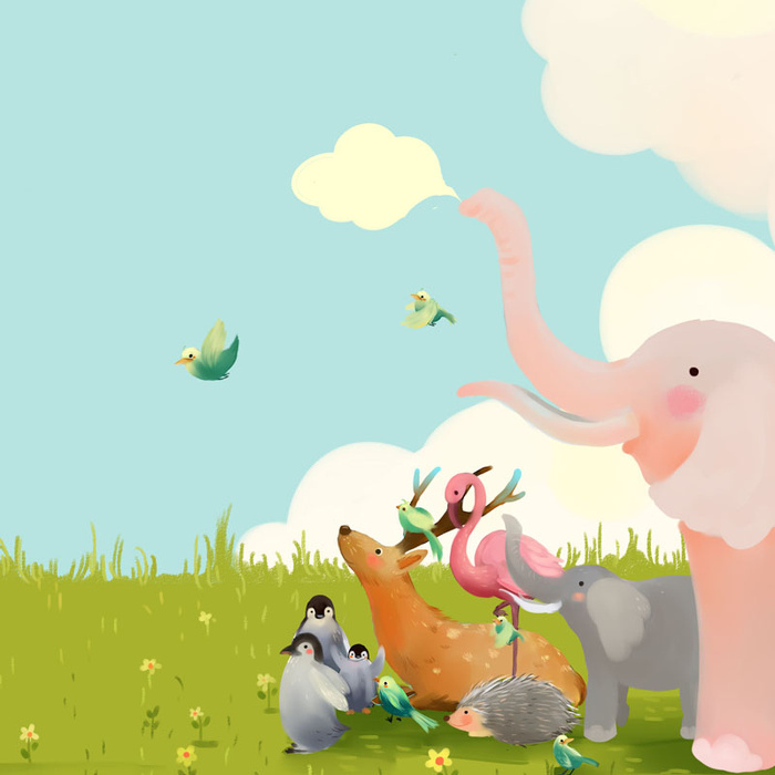 卡通主图电商主图卡通