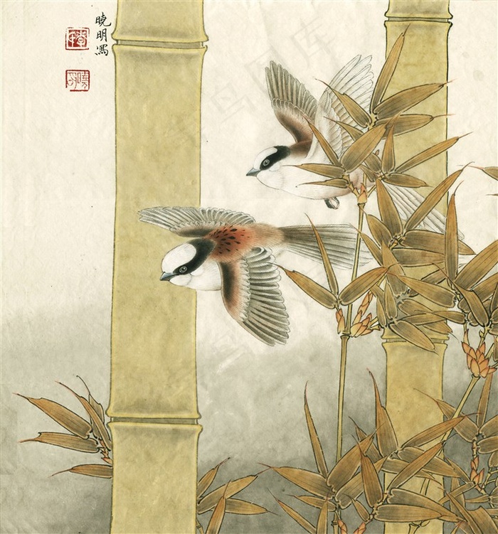 秋风玉露艺术画