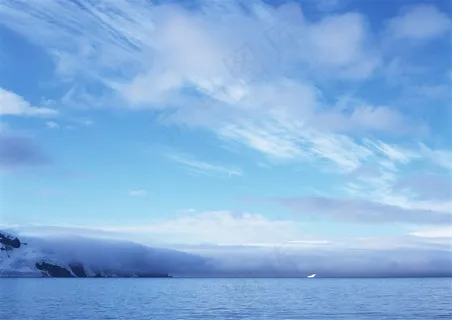 湛蓝色的天空背景摄影图片 湛蓝色的天空背景摄影图片