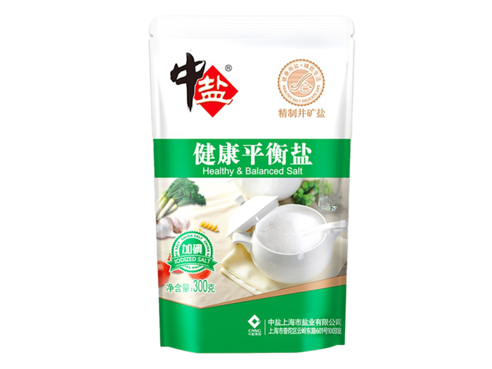 中盐健康平衡盐超市商品白底图免抠实物摄影png格式图片透明底
