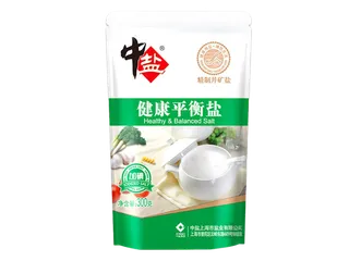 中盐健康平衡盐超市商品白底图免抠实物摄影png格式图片透明底