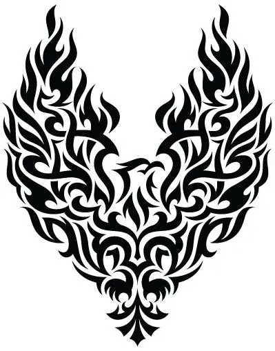 纹身 PNG免抠(399x509)