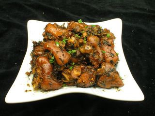 家常菜|美食|菜谱|菜单|0453马齿苋烧猪手