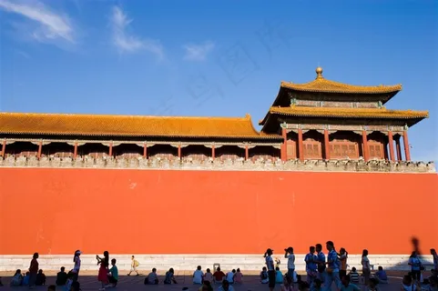 故宫午门中国古典建筑摄影图片