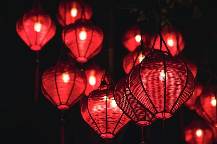 元宵节红灯笼图片