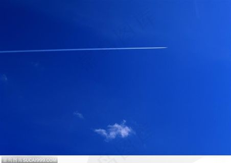 自然风光-一线美丽的白云