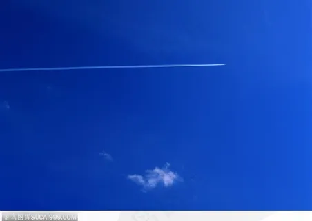 自然风光-一线美丽的白云