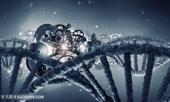 创意dna与商务金融元素高清图