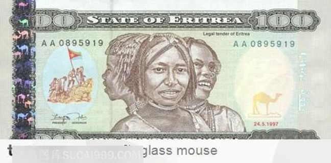 100元外币上的头像