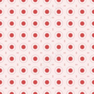 可爱红色圈圈背景图片