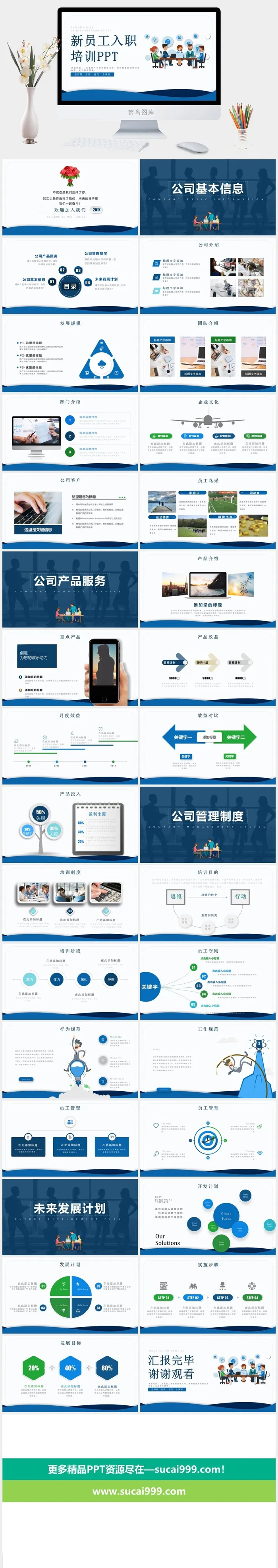 员工培训PPT模板