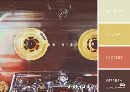 高质量插画配色色卡