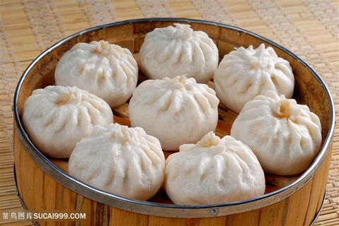 三鲜包子的美食图片