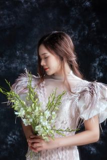 时尚清纯可爱的女孩摄影图片