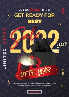 设计新年装饰素材