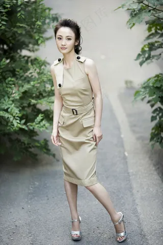 江南美女风景图片