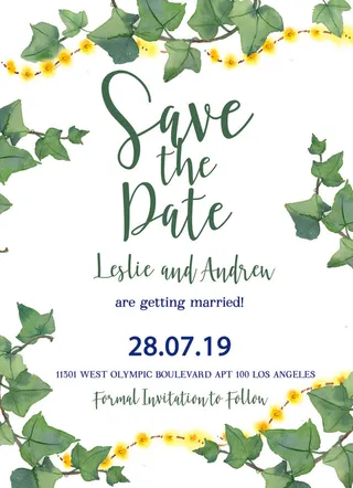 设计结婚邀请卡素材