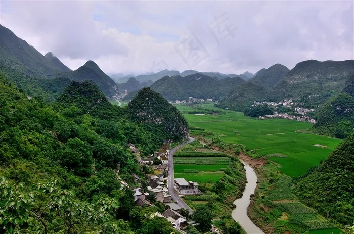 贵州万峰林风景摄影图