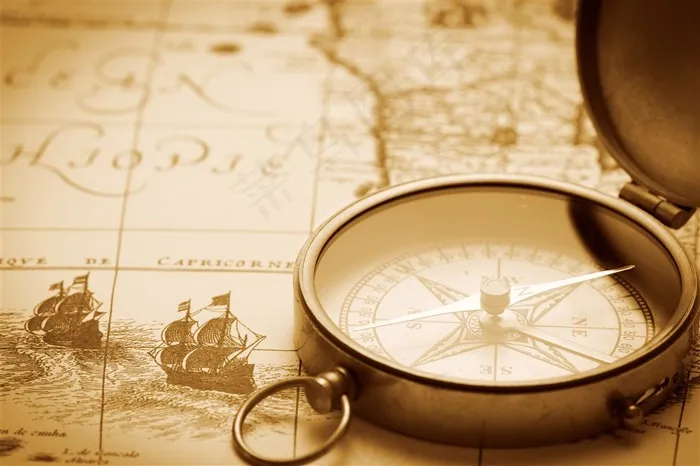 航海主题元素设计图