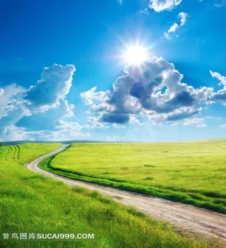 高清草原美景风景图片