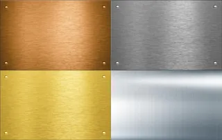 不锈钢拉丝金属素材