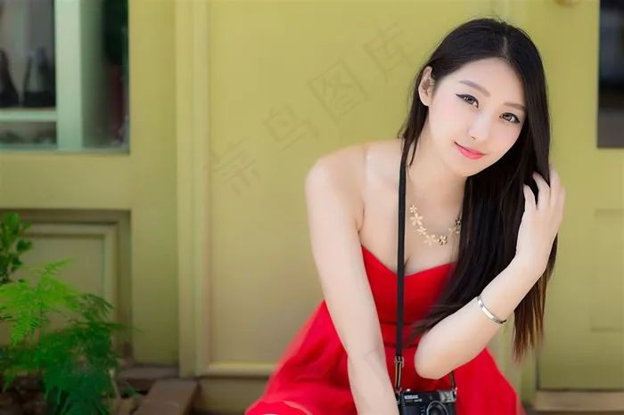 邻家女孩阳光明媚吴小葵图