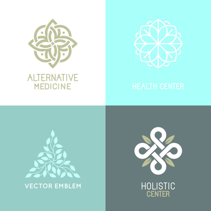 手绘Logo标志素材