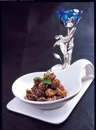 LCH0645鼓油芥香小花螺