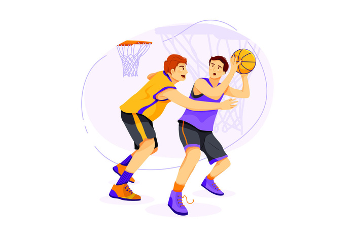 扁平化人物场景办公互联网等距ai矢量设计网页海报UI素材插画