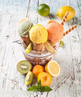 夏日冷饮广告设计图片