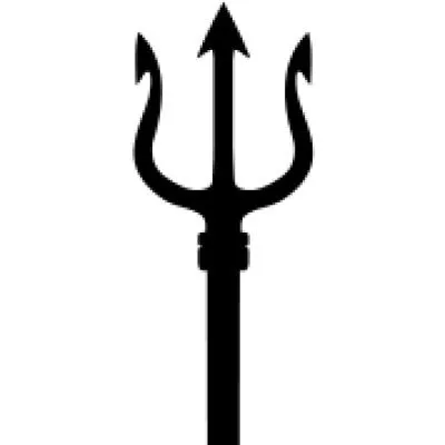 三叉戟 PNG免抠(400x400)