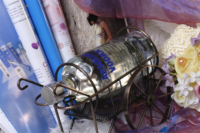 瑞典伏特加酒美食素材图片