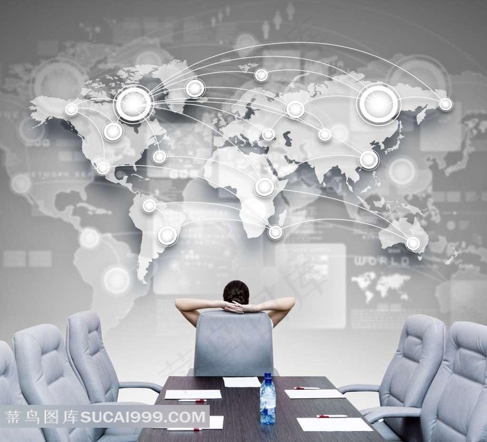 会议室里的白领