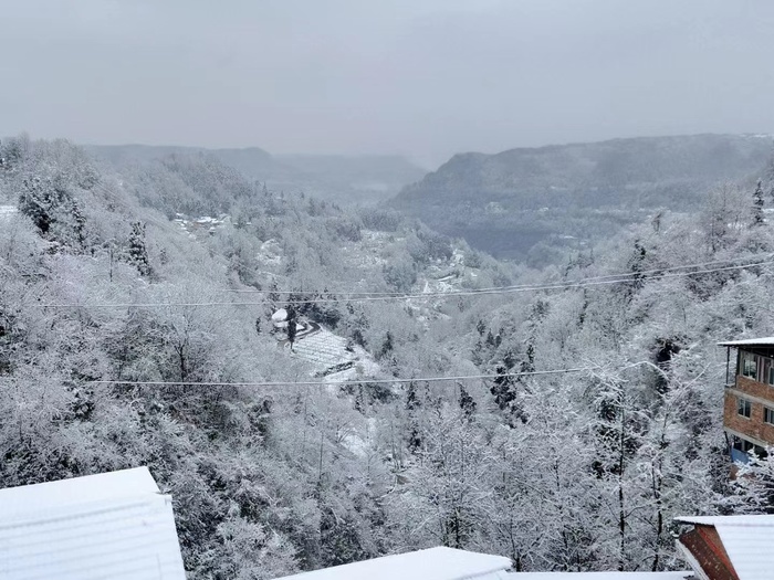 高清冰天雪地风景图