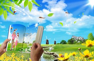 韩式自然背景 (20)