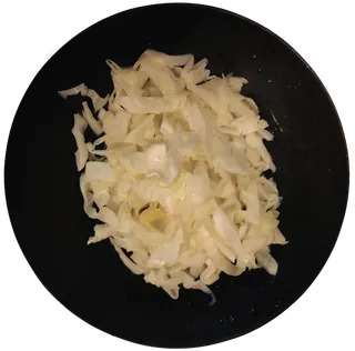 焯水大头菜包菜卷心菜圆白菜菜丝十字花科蔬菜免抠实物实拍摄影元素素材