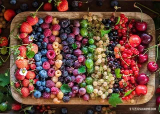 鲜美可口的大红樱桃车厘子图片素材