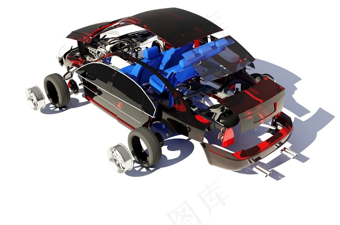 炫酷的汽车内部图