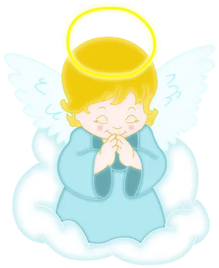 卡通天使简笔