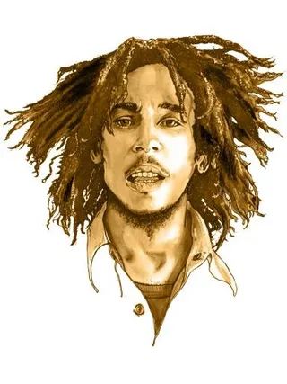 鲍勃·马利 PNG免抠