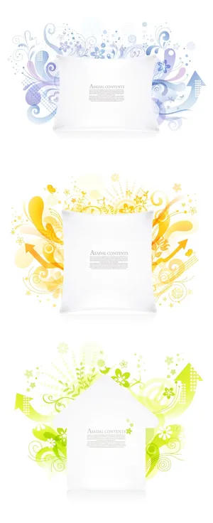 简约风名片海报边框图框素材AI矢量图 (168)