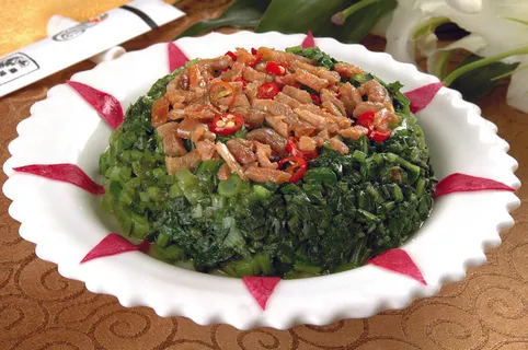 虾干碎菜- 虾干碎菜-
