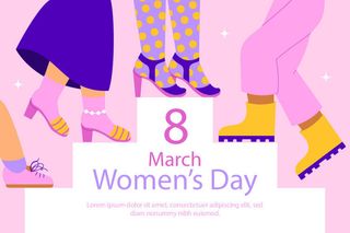 三八妇女节海报女神节海报