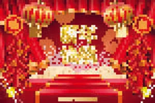 设计祝贺新年背景