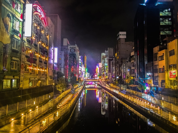 高清唯美城市夜景街景