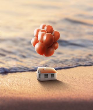 房地产创意海报PSD素材