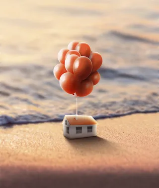 房地产创意海报PSD素材