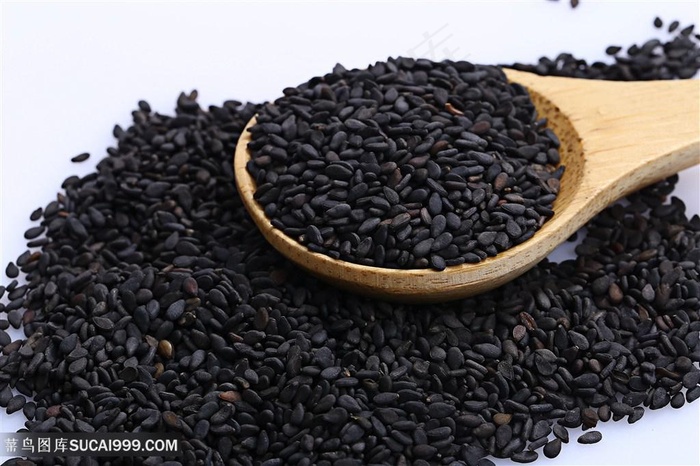 素食黑米图片
