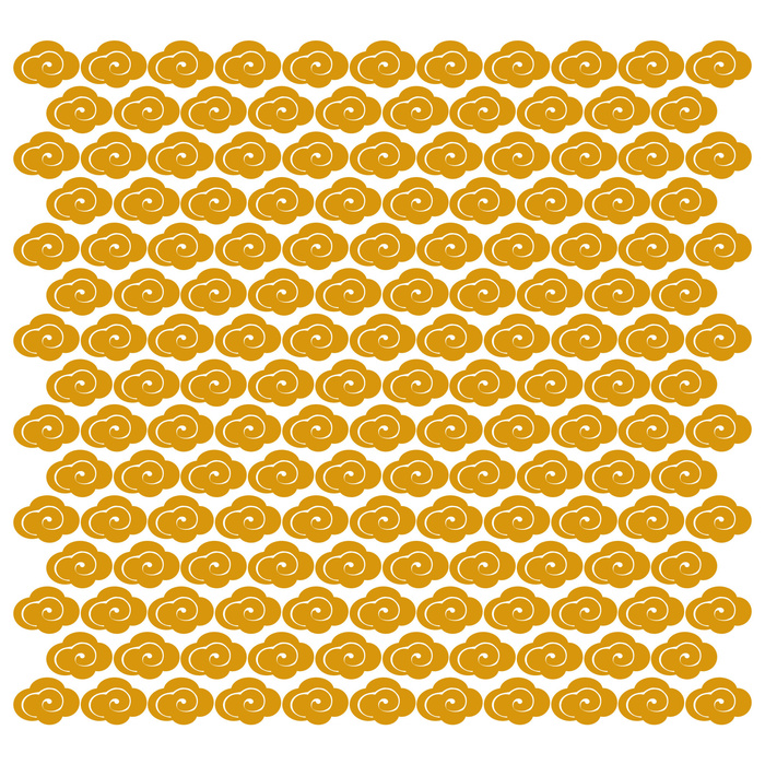 中国风复古中式祥云纹浪花纹背景海浪底纹理线纹PSD素材AI背景图案