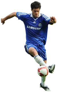 足球运动员踢球射门免抠